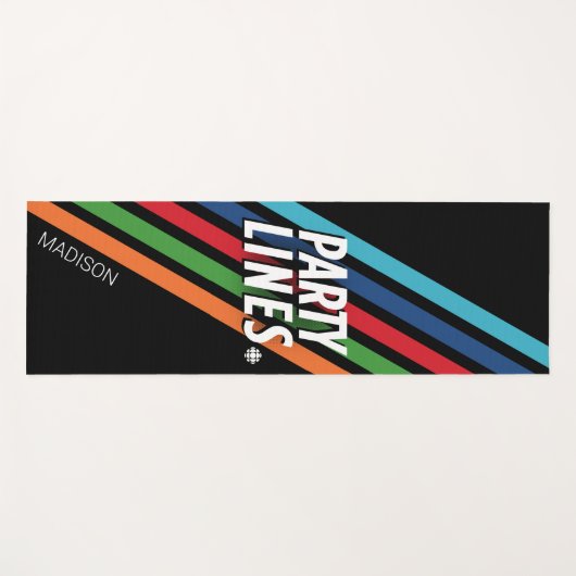 CBC-partijlijnen Yogamat (Voorkant (horizontaal))