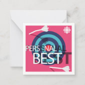 CBC persoonlijk beste Notitiekaartje (Voorkant)