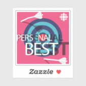 CBC persoonlijk beste Sticker (Vel)