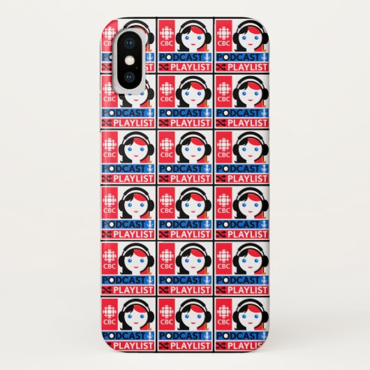 CBC Podcast-afspeellijst Case-Mate iPhone Case (Achterkant)