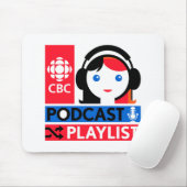CBC Podcast-afspeellijst Muismat (Met muis)