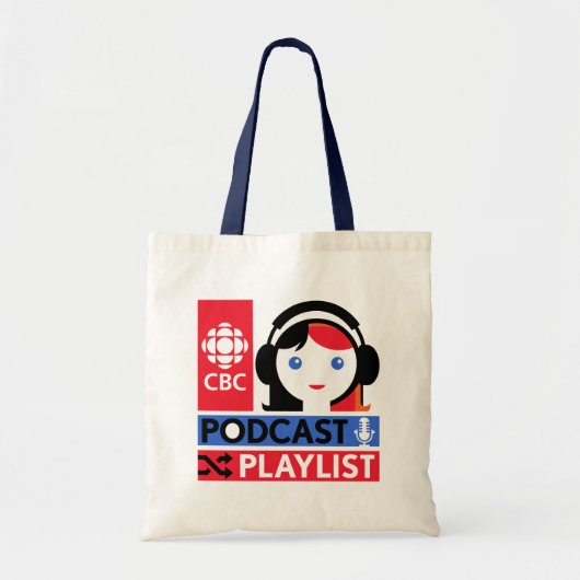 CBC Podcast-afspeellijst Tote Bag (Voorkant)