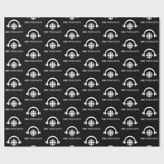 CBC Podcasts Cadeaupapier (Vlak)