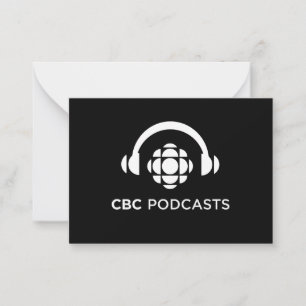 CBC Podcasts Notitiekaartje