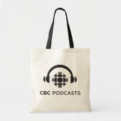CBC Podcasts Tote Bag (Voorkant)