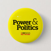 CBC Power & Politics Button (Voorkant)