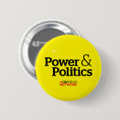 CBC Power & Politics Button (Voorkant /achterkant)