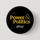 CBC Power & Politics Button (Voorkant)
