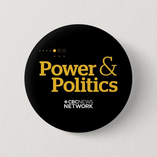 CBC Power & Politics Button (Voorkant)