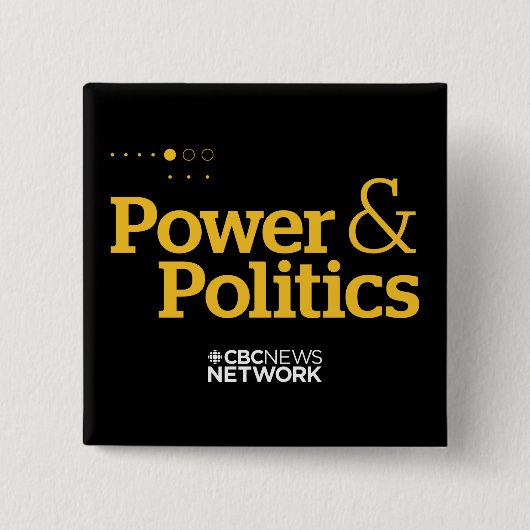 CBC Power & Politics Button (Voorkant)