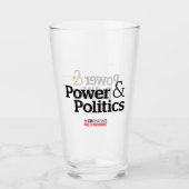 CBC Power & Politics Glass Tumbler (Voorkant)