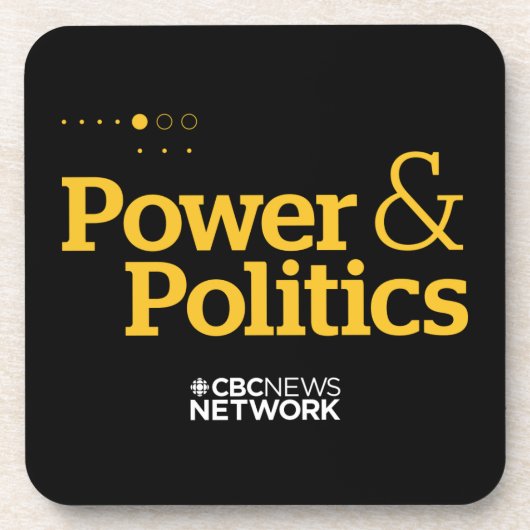 CBC Power & Politics - set van 6 Onderzetters (Voorkant)