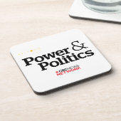CBC Power & Politics - set van 6 Onderzetters (Linkerzijde)