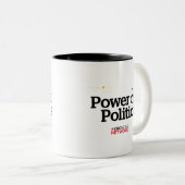CBC Power & Politics Tweekleurige Koffiemok (Voorkant rechts)