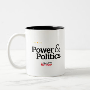 CBC Power & Politics Tweekleurige Koffiemok