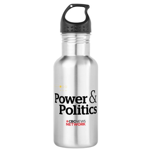 CBC Power & Politics Water Bottle Waterfles (Voorkant)