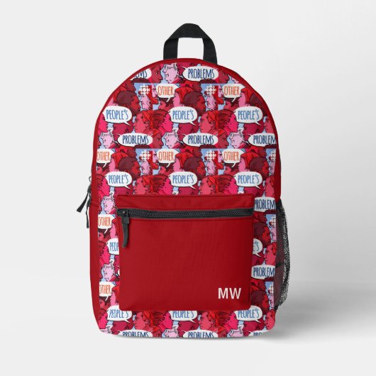 CBC Problemen van andere mensen Bedrukte Rugzak (Voorkant)