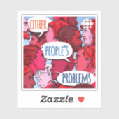 CBC Problemen van andere mensen Sticker (Vel)