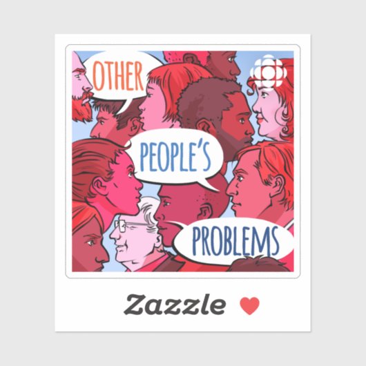 CBC Problemen van andere mensen Sticker (Vel)