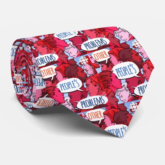 CBC Problemen van andere mensen Stropdas (Opgerold)