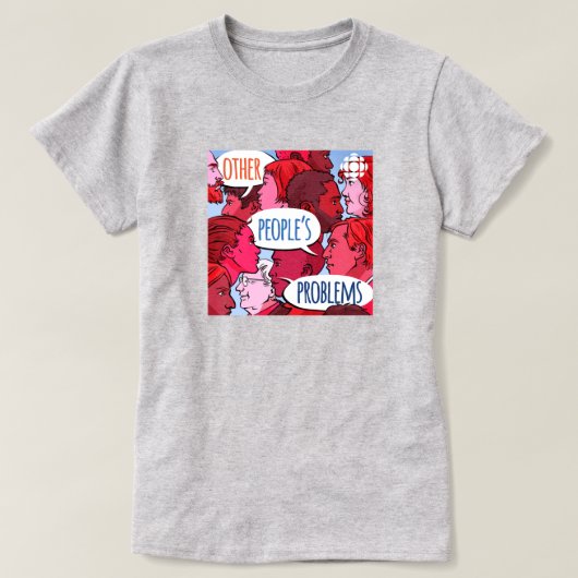 CBC Problemen van andere mensen T-shirt (Design voorkant)