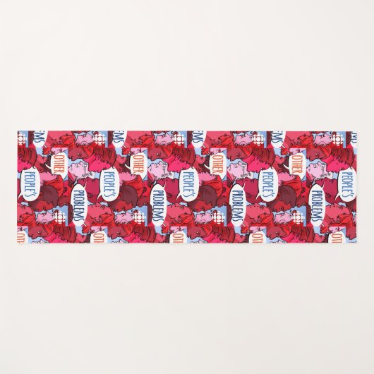 CBC Problemen van andere mensen Yogamat (Voorkant (horizontaal))