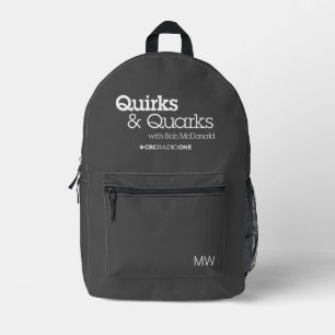 CBC Quirks & Quarks Bedrukte Rugzak