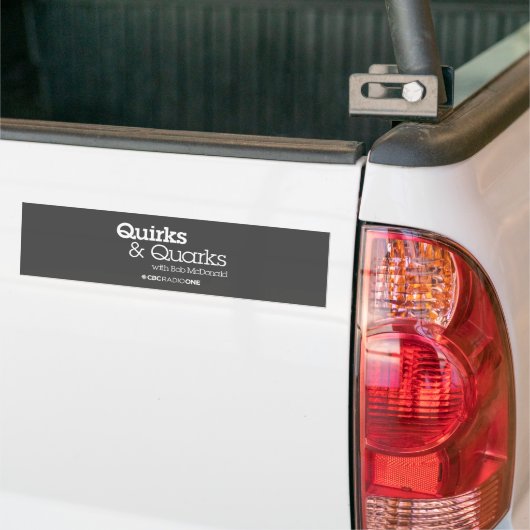 CBC Quirks & Quarks Bumpersticker (Op Truck)