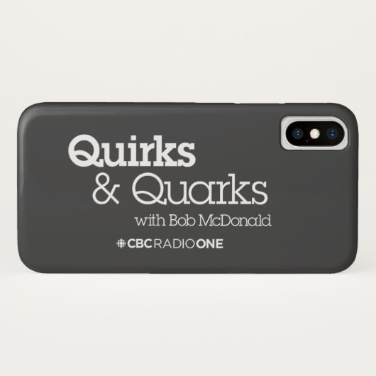 CBC Quirks & Quarks Case-Mate iPhone Case (Achterkant (horizontaal))