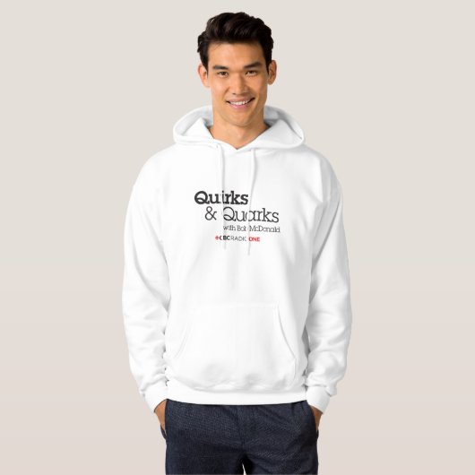 CBC Quirks & Quarks Hoodie (Voorkant volledig)