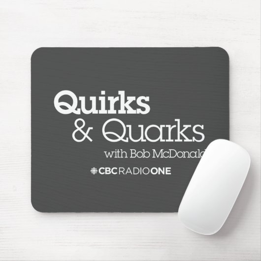 CBC Quirks & Quarks Muismat (Met muis)