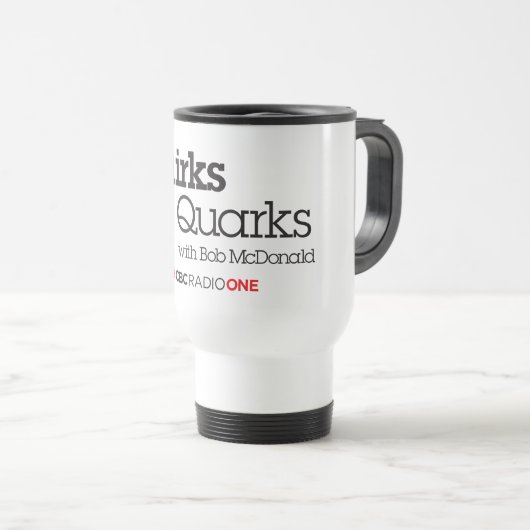 CBC Quirks & Quarks Reisbeker (Voorkant rechts)