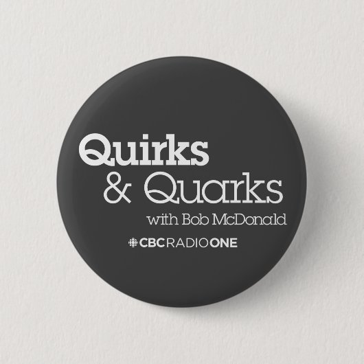 CBC Quirks & Quarks Ronde Button 5,7 Cm (Voorkant)