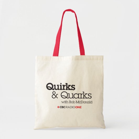 CBC Quirks & Quarks Tote Bag (Voorkant)
