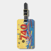 CBC Radio 740 - 1980-promo-afbeelding Bagagelabel (Voorkant verticaal)