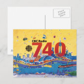 CBC Radio 740 — 1980 — Promo-afbeelding Briefkaart (Voorkant / Achterkant)
