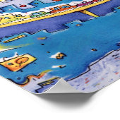 CBC Radio 740 - 1980-promo-afbeelding Poster (Hoek)