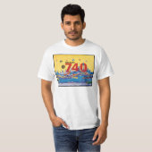 CBC Radio 740 - 1980-promo-afbeelding T-shirt (Voorkant volledig)