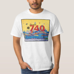 CBC Radio 740 - 1980-promo-afbeelding T-shirt