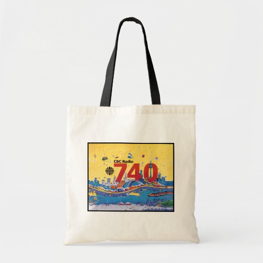 CBC Radio 740 - 1980-promo-afbeelding Tote Bag (Voorkant)