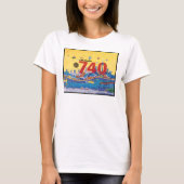 CBC Radio 740 - Dames T-shirt (Voorkant)
