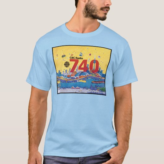 CBC Radio 740 - T-shirt (Voorkant)