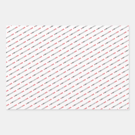 CBC Radio One Inpakpapier Vel (Voorkant 2)