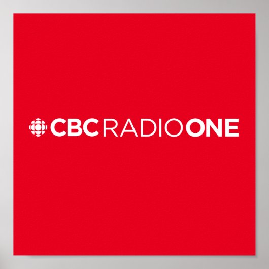 CBC Radio One Poster (Voorkant)