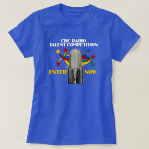 CBC Radio Talent Competitie Vrouwen T-shirt