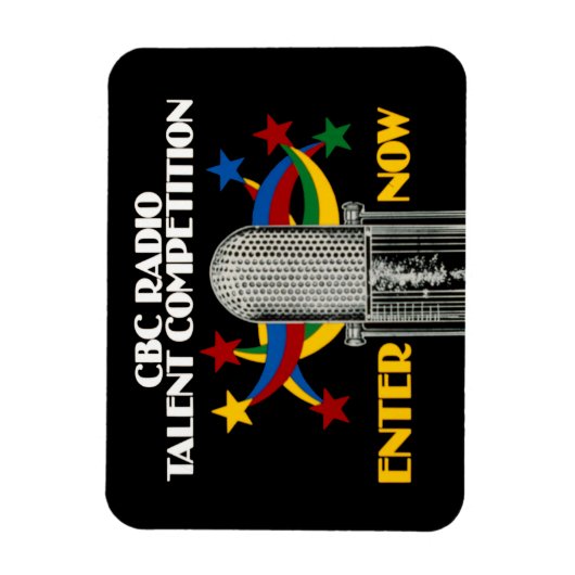 CBC Radio Talent Competition - promo Magneet (Verticaal)