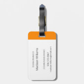 CBC Slapepover Bagagelabel (Achterkant verticaal)