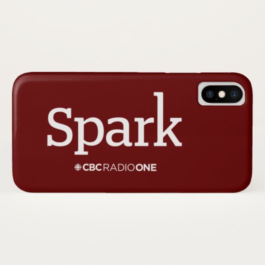 CBC Spark Case-Mate iPhone Case (Achterkant (horizontaal))