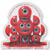 CBC-sticker Sticker (Voorkant)