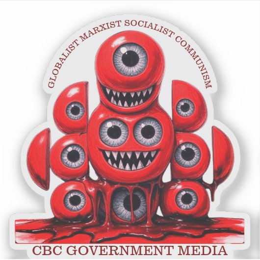 CBC-sticker Sticker (Voorkant)